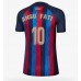 Cheap Barcelona Ansu Fati #10 Home Football Shirt Women 2022-23 Short Sleeve